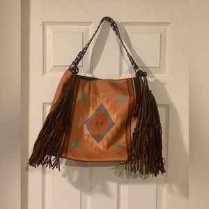 Aztec oversize purse